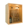 Sauna traditionnel Sense - 3 et 4 places - Technologie Vapeur