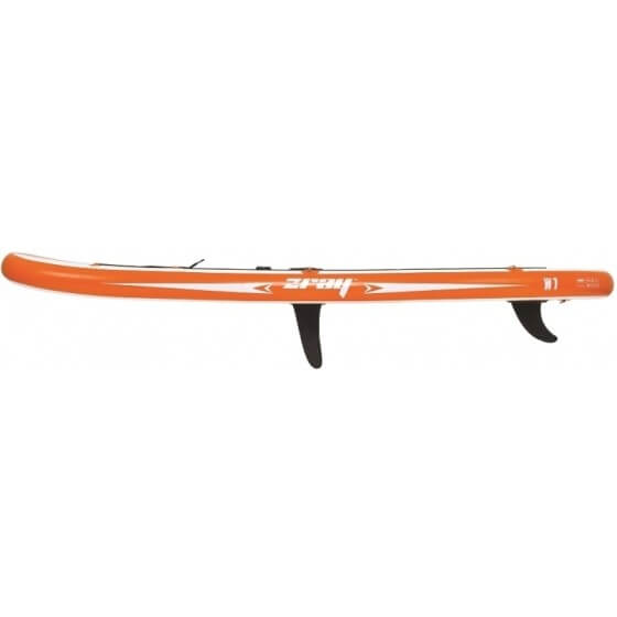 photo de la planche de profil Windsurf ZRAY W1 - Pack avec voile