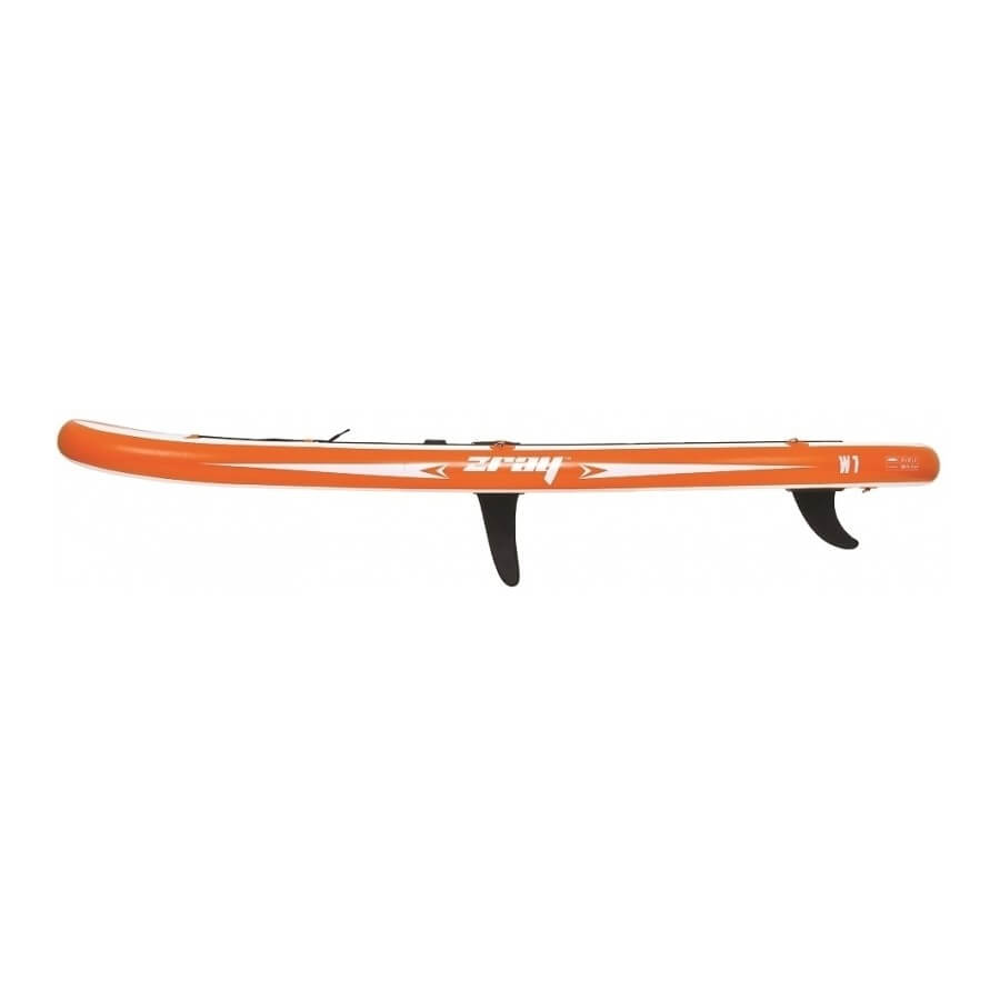 photo de la planche de profil Windsurf ZRAY W1 - Pack avec voile