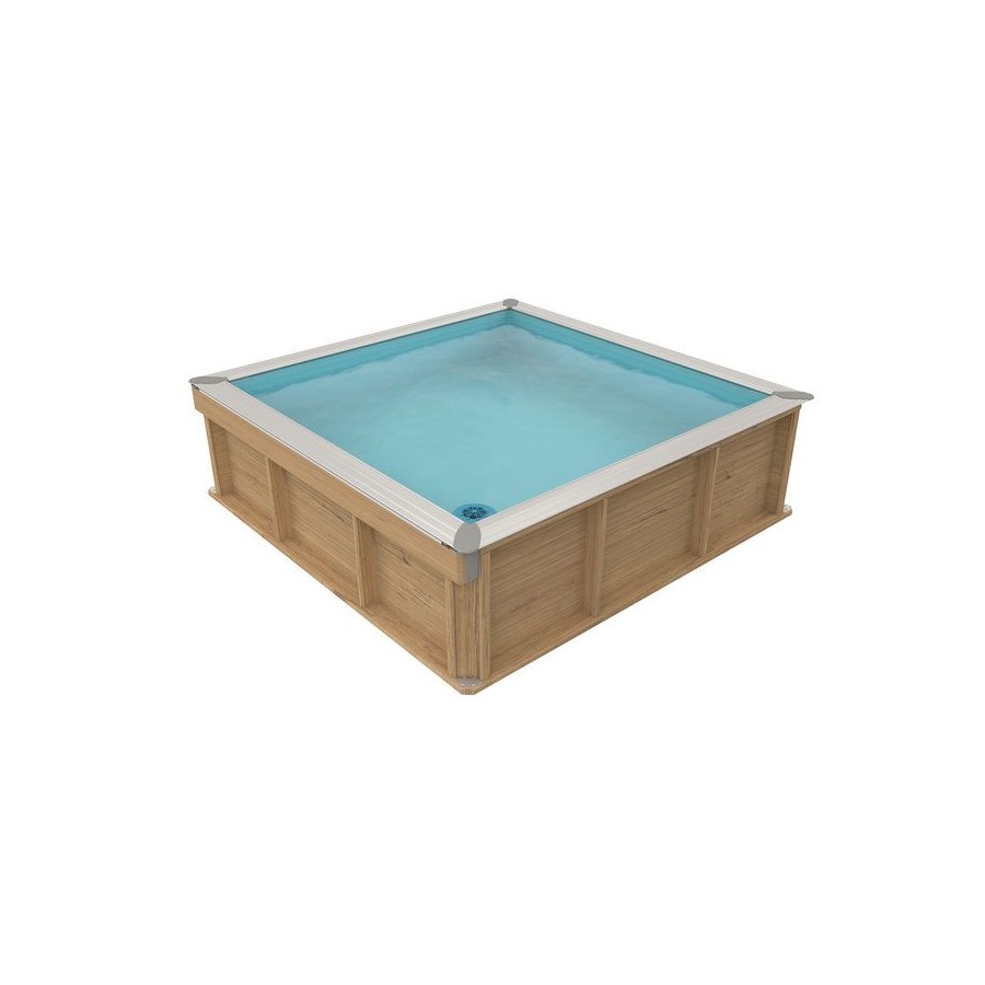 Piscine Pistoche by PROCOPI hors sol pour enfant 2 x 2m