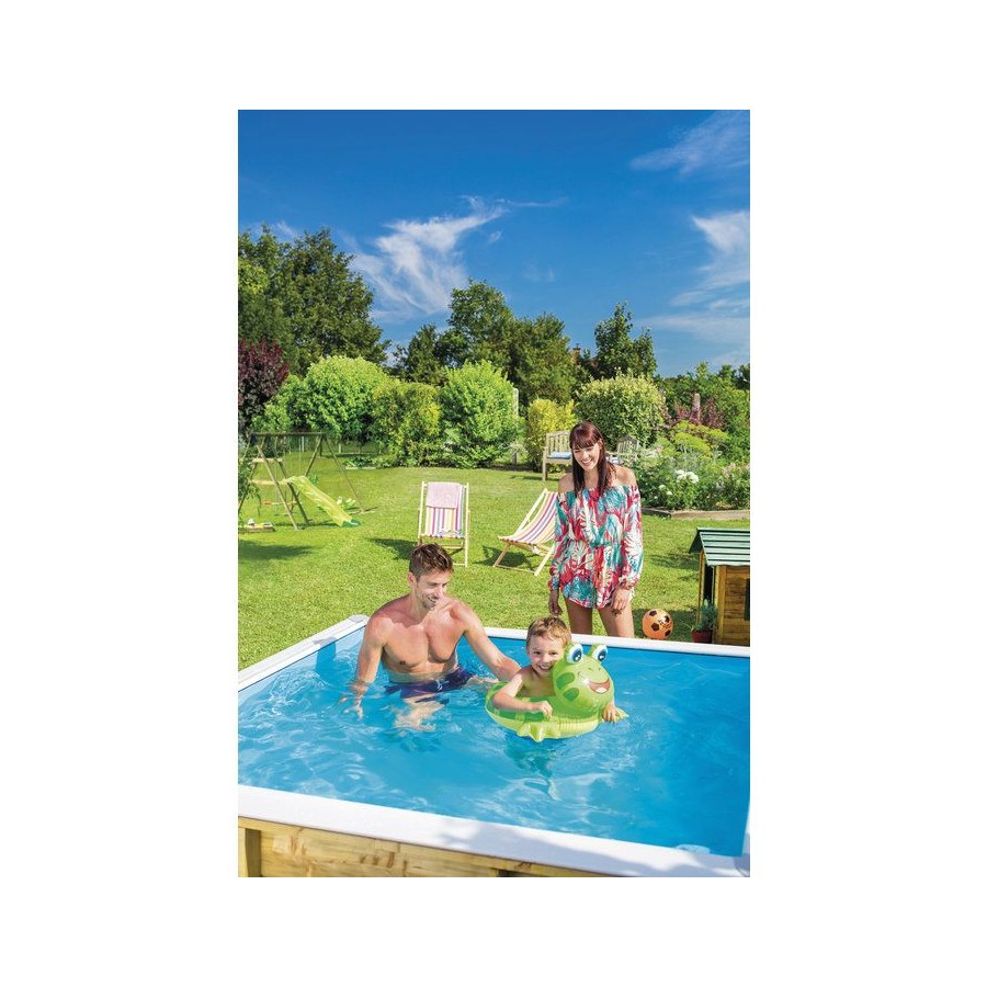 Piscine Pistoche by PROCOPI hors sol pour enfant 2 x 2m