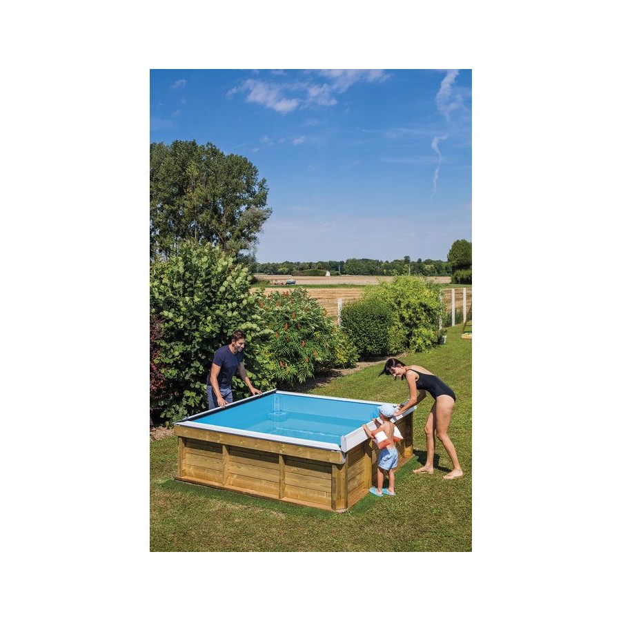 Piscine Pistoche by PROCOPI hors sol pour enfant 2 x 2m