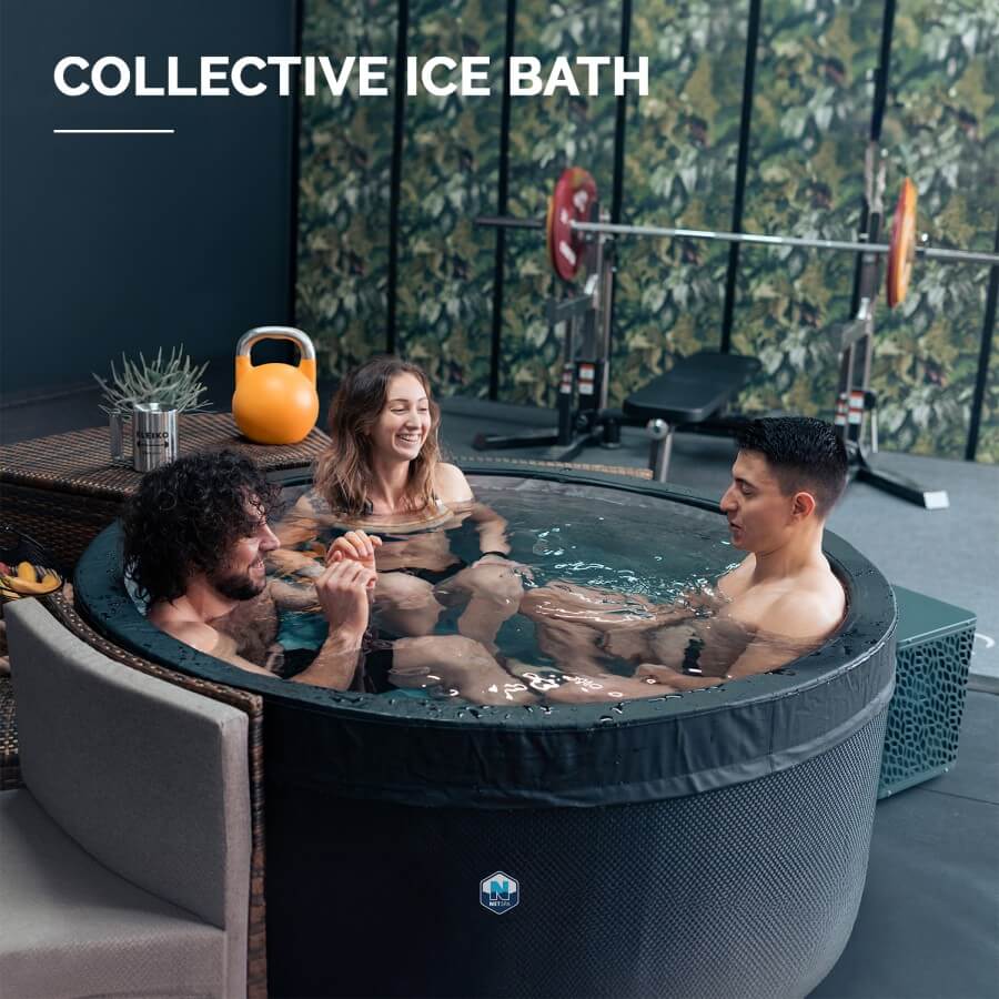 NetSpa Ice - Spa & Ice Bath Révolutionnaire pour Récupération et Bien-être