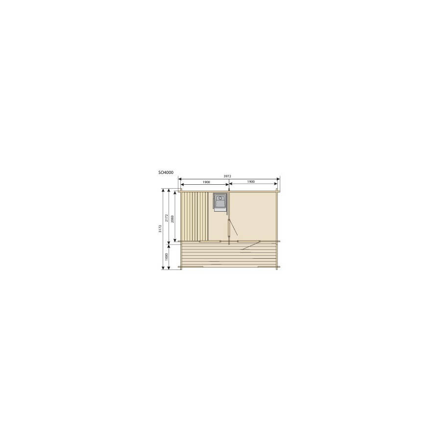 Sauna-d'exterieur-HARVIA-KEITELE-dimensions