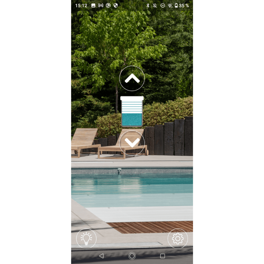 Application Smartphone Bluetooth SoftConnect pour Volet de Piscine SOFATEC