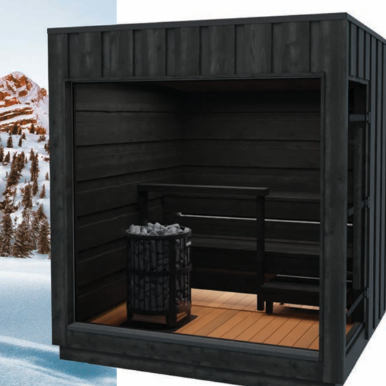 Sauna extérieur finlandais HARVIA Legend avec Vestiaire