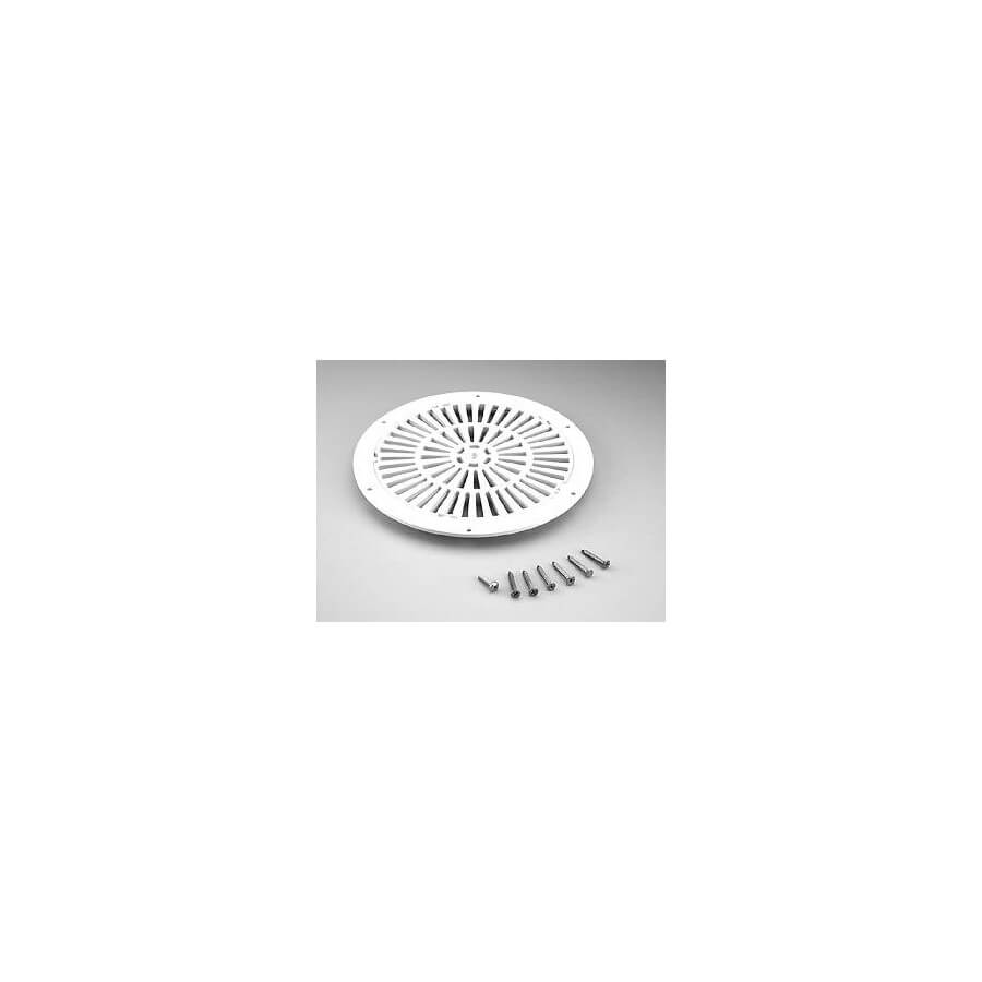 Grille avec Vis pour Bouche de Refoulement 3" – Ø215mm