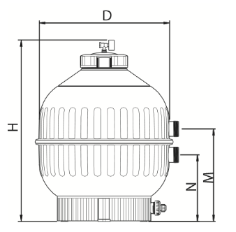 schéma du filtre cantabric pour piscine